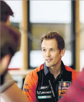  ?? FOTO: EFE ?? Mika Kallio El probador finlandés está haciendo méritos para tener una KTM oficial