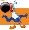  ??  ?? TOUCAN SAM has been following his nose to Kellogg’s Froot Loops as the cereal’s mascot since 1963.