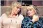  ??  ?? Sue Johnston and Caroline Aherne in