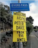  ??  ?? Lyttelton Port chief executive Peter Davie was revealed to have gone skiing in Europe during the Rail Maritime and Transport Union strike.