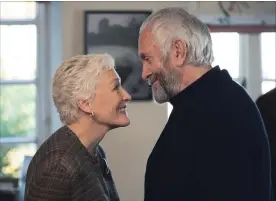  ?? GRAEME HUNTER TNS ?? Glenn Close and Jonathan Pryce, a couple who have been lying to each other for years, in "The Wife."