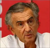  ??  ?? « Ce qui m’importe n’est pas de plaire mais de convaincre », souligne Bernard-Henri Lévy en ajoutant que « toutes les opinions ne se valent pas ».