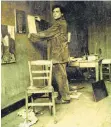  ?? FOTO: RMN-GRAND PALAIS ?? Der Künstler 1915 in seinem Atelier in Paris.