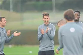  ?? FOTO: AIOL ?? Alegría en el Athletic Tras el triunfo copero en Santander y con la vista en la Liga