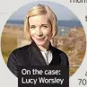  ?? ?? On the case: Lucy Worsley