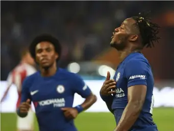  ??  ?? Michy Batshuayi was in fine form for Chelsea (Getty)