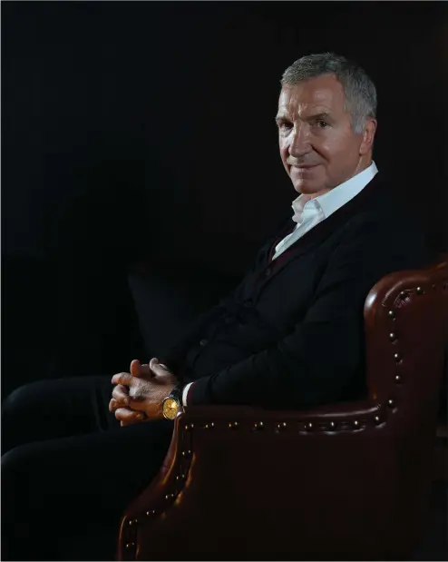  ??  ?? Approachin­g the age of 65 Souness stays fit by visiting the gym five times a week – ‘and I feel guilty it’s just five’