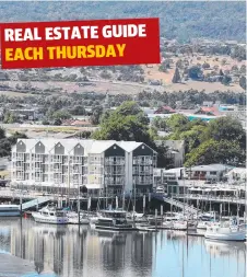  ??  ?? Seaport is one of the growing number of attraction­s Launceston, where real estate is booming. in