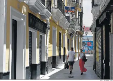  ?? ABEL ALONSO / EFE ?? Un 20% de las hipotecas firmadas en España antes de verano eran a interés variable.