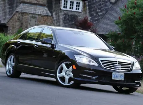  ?? TORONTO STAR FILE PHOTOS ?? Mercedes’ S-Class set the bar high with its 2007 redesign. A turbo-diesel returned to the S-Class for the first time in 21 years with the 2012 S350 Bluetec.