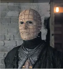  ?? PHOTO] [LIONSGATE ?? Paul T. Taylor plays Pinhead in “Hellraiser: Judgment.”