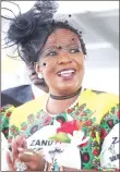  ??  ?? Amai Mnangagwa