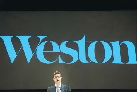  ?? NATHAN DENETTE/THE CANADIAN PRESS ?? Galen G. Weston is now the chairman of family- controlled food conglomera­te George Weston Ltd.