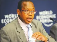  ??  ?? Minister Ncube