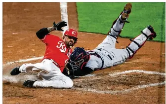  ?? AARON DOSTER / ASSOCIATED PRESS ?? Nick Castellano­s began serving his two-game suspension Tuesday, his punishment for endangerin­g other players and violating COVID-19 protocols against the Cardinals.