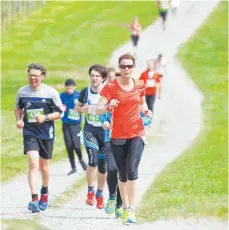  ?? FOTO: GKR ?? Ein Höhepunkt der Saison: der Halbmarath­on im April.