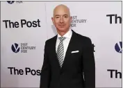  ?? PHOTO BY BRENT N. CLARKE — INVISION — AP, FILE ?? Jeff Bezos attends the premiere of “The Post” at The Newseum in Washington.