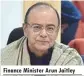  ??  ?? Finance Minister Arun Jaitley