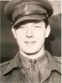  ??  ?? RIGHT: Lieutenant George Paterson of 11 Special Air Service Brigade parachuted into Italy in February 1941 on the first ever airborne operation by Allied forces. Tough, daring and audacious in the extreme, Operation Colossus would end with all being taken captive