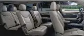  ?? PHOTO: CADILLAC ?? Before the XT6, the only way to get three rows of seats in Cadillac was to buy an Escalade, which is substantia­lly more money. Or, go with the smaller XT5 and settle for two rows of seats.