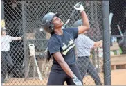  ?? / Kevin Myrick ?? Balls fair and foul fell on the field at Rockmart High School during batting practice.