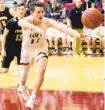  ?? AMY SHORTELL/MORNING CALL ?? Bethlehem Catholic’s Ryan Glassmache­r races to keep the ball inbounds last season during a District 11 playoff game against Northweste­rn Lehigh at Whitehall High School. Glassmache­r is one of several returnees for the Golden Hawks.