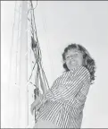  ?? Associated Press ?? Carla Wallenda, seen here in 1982, a member of “The Flying Wallendas” high-wire act and the last surviving child of the famed troupe’s founder, has died. Her family said she died Saturday in Sarasota, Fla.