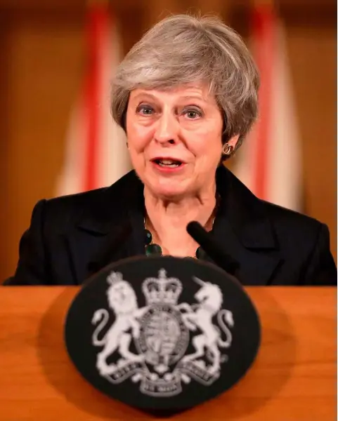  ??  ?? UNCERTAIN FUTURE: UK Prime Minister Theresa May has entered into a crisis more profound than anyone could have imagined