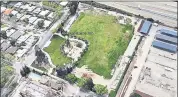  ?? GOOGLE MAPS ?? A nine-story 350,000 -square-foot office building is being proposed for this vacant lot at 1601 Technology Drive near State Route 87 and Skyport Drive in San Jose.