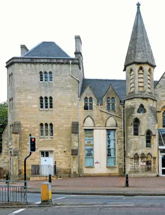  ?? PETER ZABEK ?? Swindon’s famed but beleaguere­d Mechanics’ Institute, one of the jewels in Swindon Railway Village’s crown.