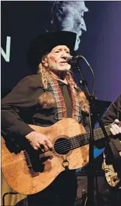  ?? Maury Phillips Getty Images for NARAS ?? WILLIE NELSON thanked the producers and engineers “for making me sound as good as I could.”