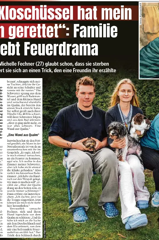 Feuer: Rettung kam durch die Klo-Schüssel | Hamburger Morgenpost ...