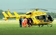  ?? Elisoccors­o ?? Il bambino è stato portato all’ospedale di Treviso