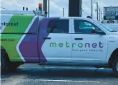  ?? AP ?? After a yearslong effort to attract providers, Metronet internet services are now available as an alternativ­e to Cox Communicat­ions. Thursday was the first day residents could sign up.