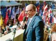  ?? Foto: Wojciech Strozyk, dpa ?? Pawel Adamowicz, Bürgermeis­ter von Danzig.