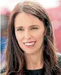  ??  ?? Jacinda Ardern