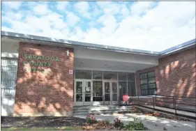  ?? FILE PHOTO ?? The Saratoga County Office Building at 40McMaster St. in Ballston Spa.