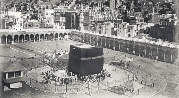  ??  ?? The Kaaba during Ottoman rule.