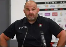  ?? (Photos Laurent Martinat ) ?? Patrice Collazo l’assure, l’ambition est toujours de mise au RCT.