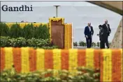  ?? KENNY HOLSTON — THE ASSOCIATED PRESS ?? U.S. President Joe Biden arrives at the Rajghat, a Mahatma Gandhi memorial, where G20 leaders will paying their respects, in New Delhi, India, on Sunday.