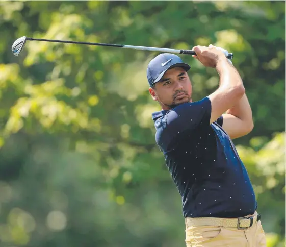  ?? Picture: SAM GREENWOOD/GETTY IMAGES ?? Jason Day in action during the Workday Charity Open in Dublin, Ohio, in which he tied for seventh place.