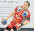  ?? FOTO: IMAGO/EIBNER ?? Künftig wieder in der Dritten Liga: Philipp Eberhardt und die Söflinger Handballer.