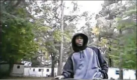  ?? CONTRIBUTE­D ?? Dublin-area resident Antonio Willis, pictured in a police sting video, was then an out-ofwork factory worker picking up a couple grams of weed for an undercover cop named “Luis.” Willis thought Luis was helping him get a constructi­on job.