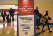  ?? CHARLES REX ARBOGAST AP ?? The last time U.S. airports screened more than 1 million passengers was Nov. 29, after Thanksgivi­ng.