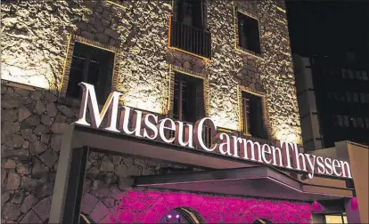  ?? ARXIU ANA/ANDORRA TURISME ?? El Museu
▶▶
Carmen Thyssen Andorra. Una imatge de la Casa de la Vall.