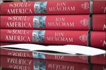  ??  ?? Meacham also signed copies of his recently released book, “The Soul of America: The Battle for Our Better Angels,” at the event.