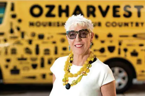  ?? (DR) ?? La cheffe australien­ne Ronni Kahn, créatrice du réseau OzHarvest qui lutte contre le gaspillage alimentair­e.