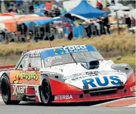  ?? ACTC ?? Sobre el pianito. Alan Ruggiero logró la tercera de la Copa de Oro.