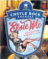  ??  ?? Pin-up on beer pumps is deemed ‘offensive’