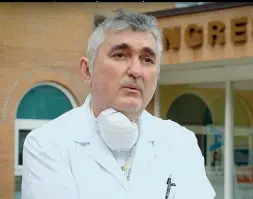  ??  ?? Il dottor Giuseppe De Donno è primario di Pneumologi­a a Mantova